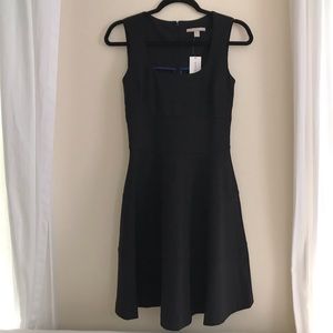NWT BANANA REPUBLIC Black Knee Length Dress